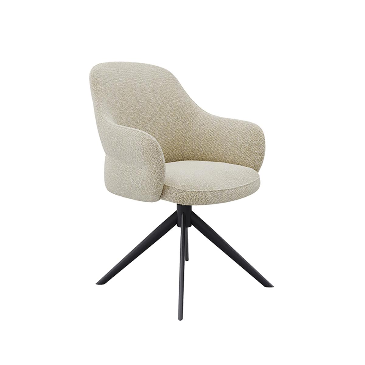 Eetkamerstoel Bern - Naturel - Boucle afbeelding 2  Eetkamerstoel Bern - Naturel - Boucle afbeelding 2