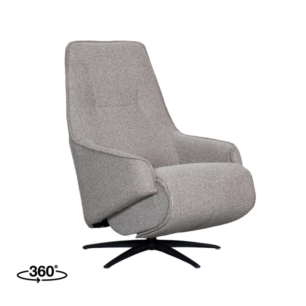  Fauteuil Odense - Truffel grijs - Boucle afbeelding 2