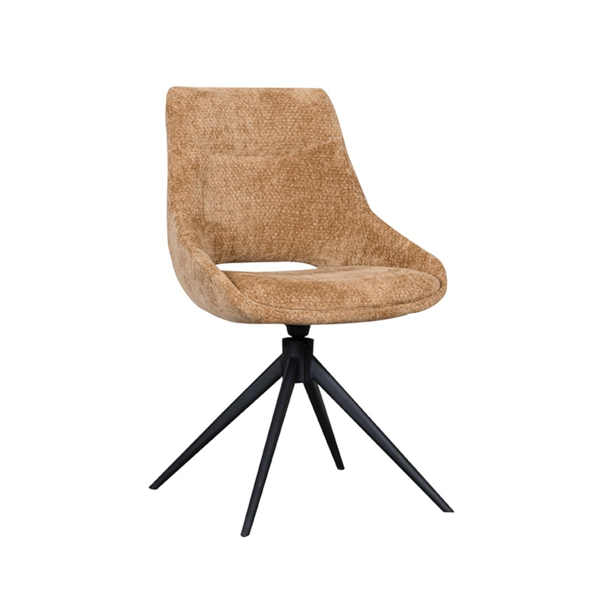 Eetkamerstoel Marlow - Cognac - Elite afbeelding 2  Eetkamerstoel Marlow - Cognac - Elite afbeelding 2