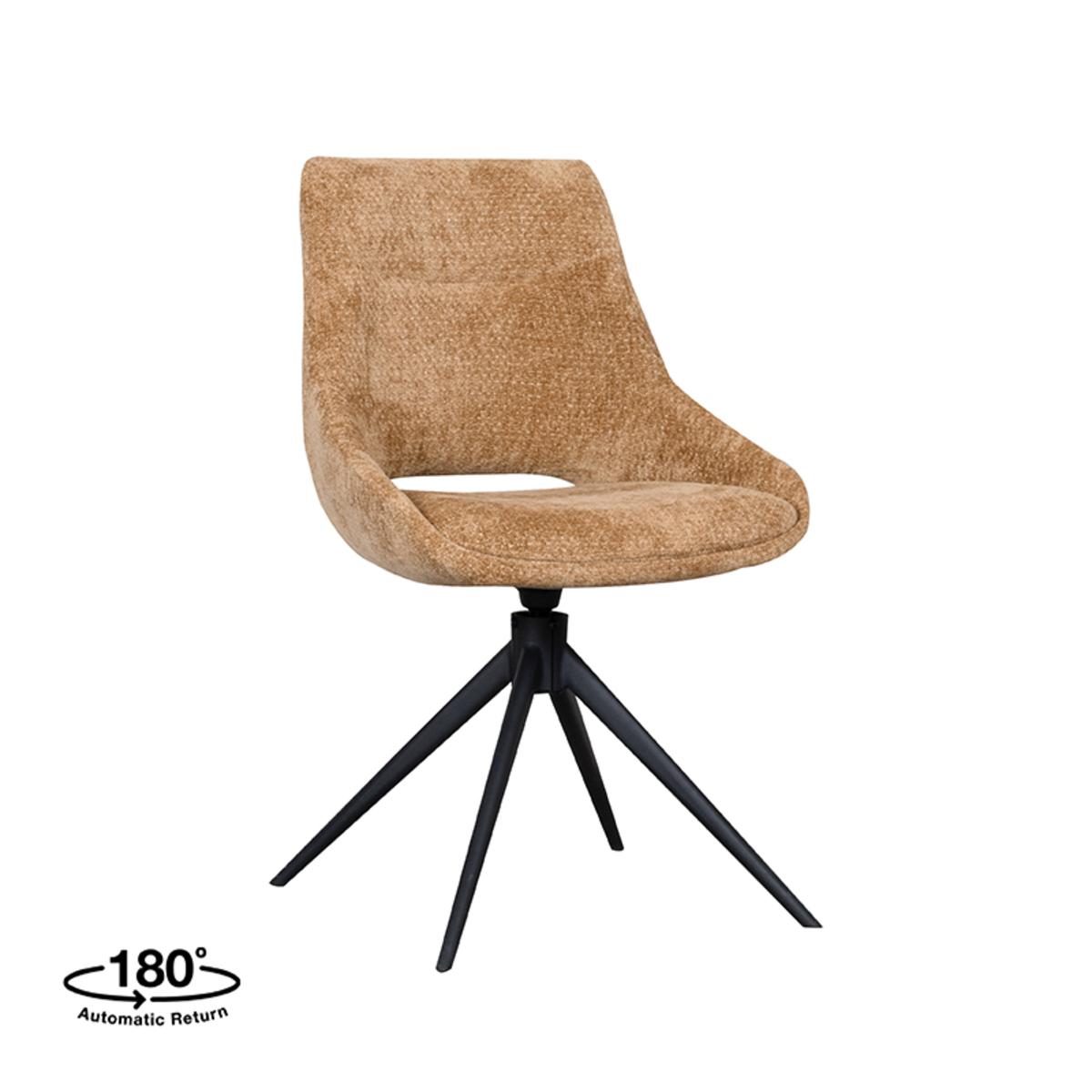 Eetkamerstoel Marlow - Cognac - Elite afbeelding 1  Eetkamerstoel Marlow - Cognac - Elite afbeelding 1