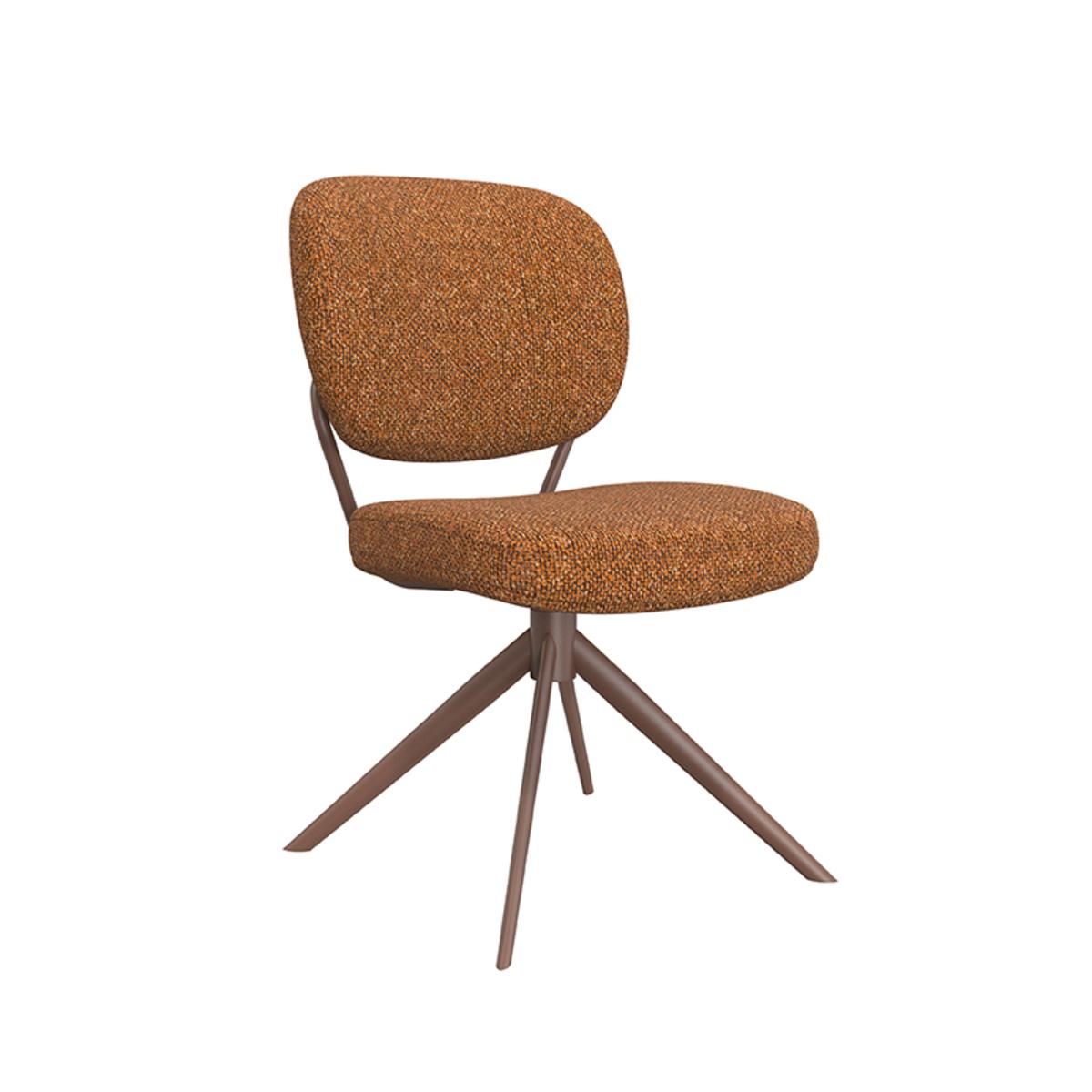 Eetkamerstoel Geneva - Coral - Boucle afbeelding 2  Eetkamerstoel Geneva - Coral - Boucle afbeelding 2