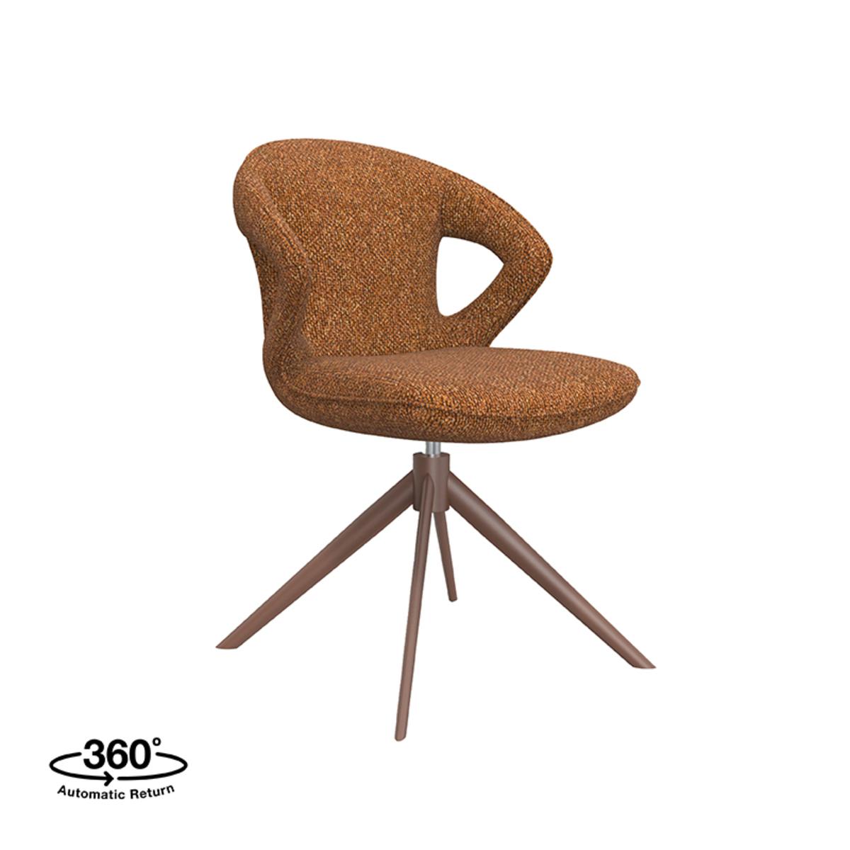 Eetkamerstoel Zurich - Coral - Boucle afbeelding 1  Eetkamerstoel Zurich - Coral - Boucle afbeelding 1