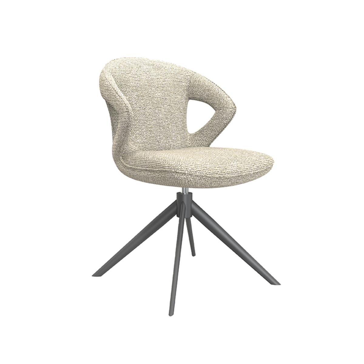 Eetkamerstoel Zurich - Naturel - Boucle afbeelding 2  Eetkamerstoel Zurich - Naturel - Boucle afbeelding 2