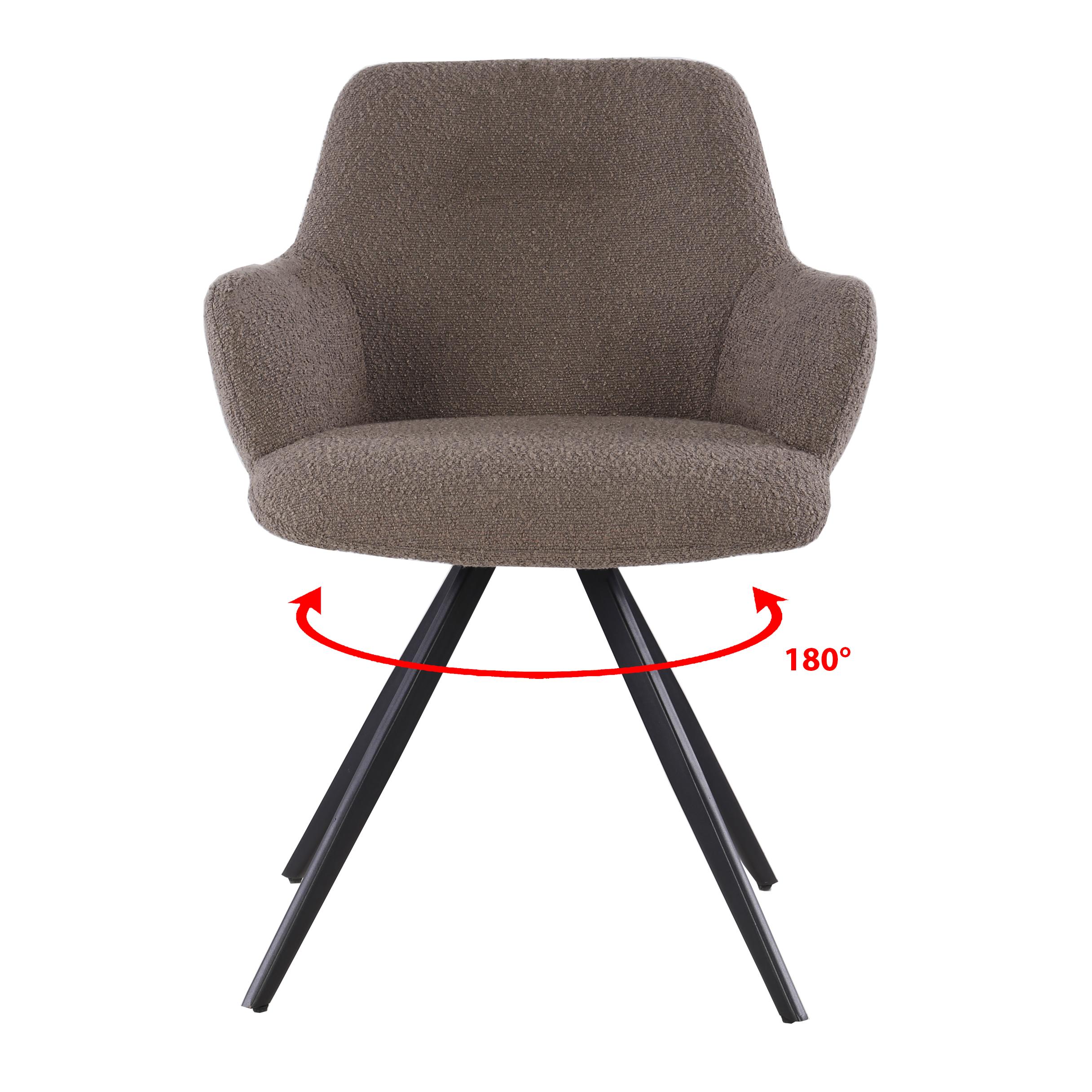 Doreen Boucle Brown afbeelding 2 Doreen Boucle Brown afbeelding 2