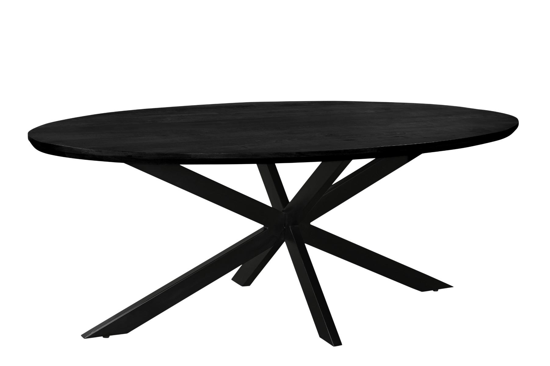 Jesper Oval Black 240 cm afbeelding 2