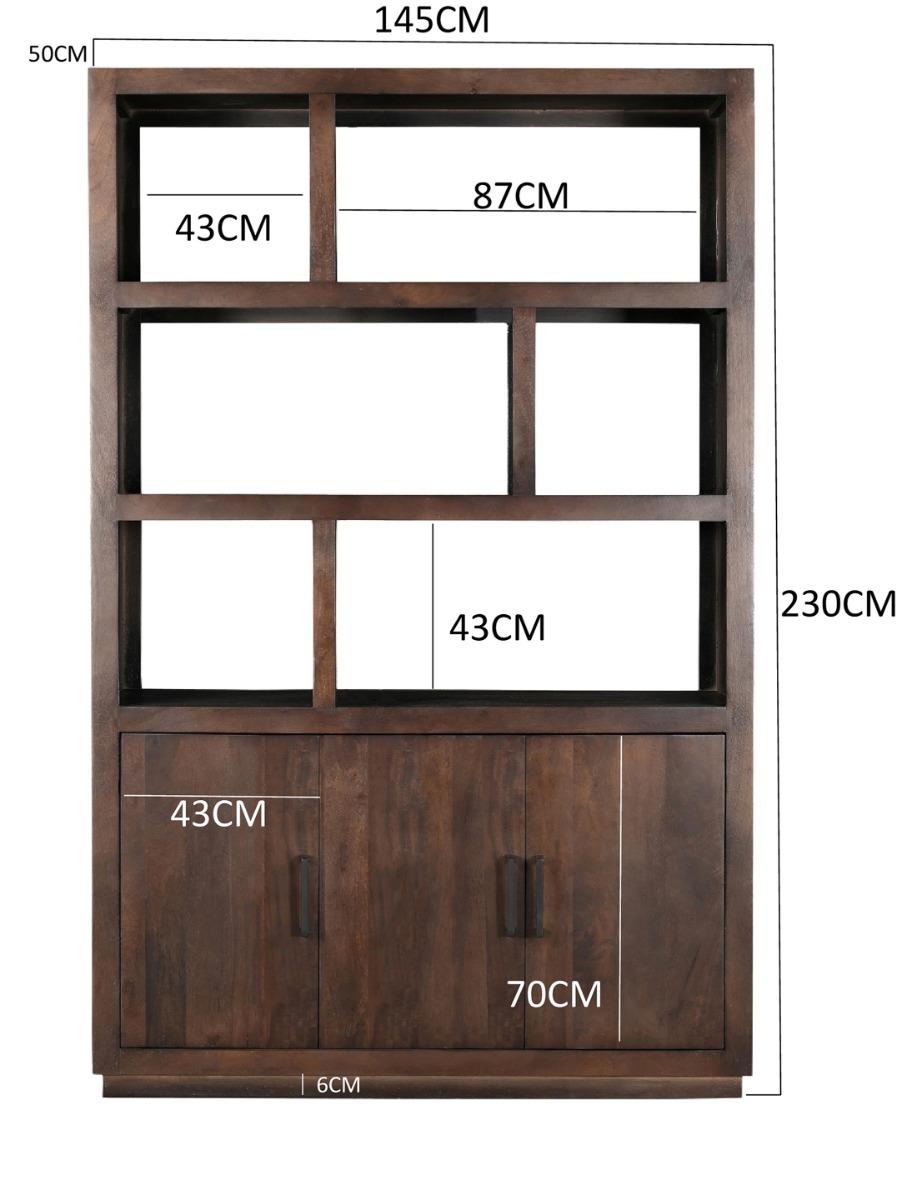 Jaxx Brown 145cm afbeelding 2