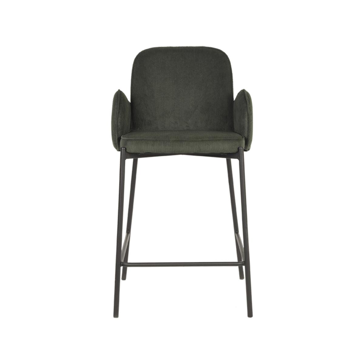  Barkruk Jari - Army green - Ribcord afbeelding 2