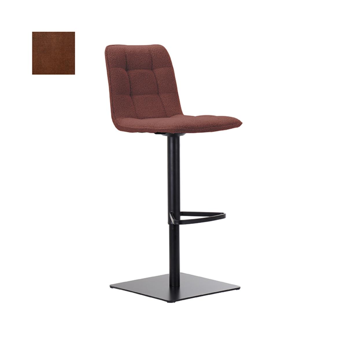  Barkruk Juul - Rust - Velours afbeelding 2