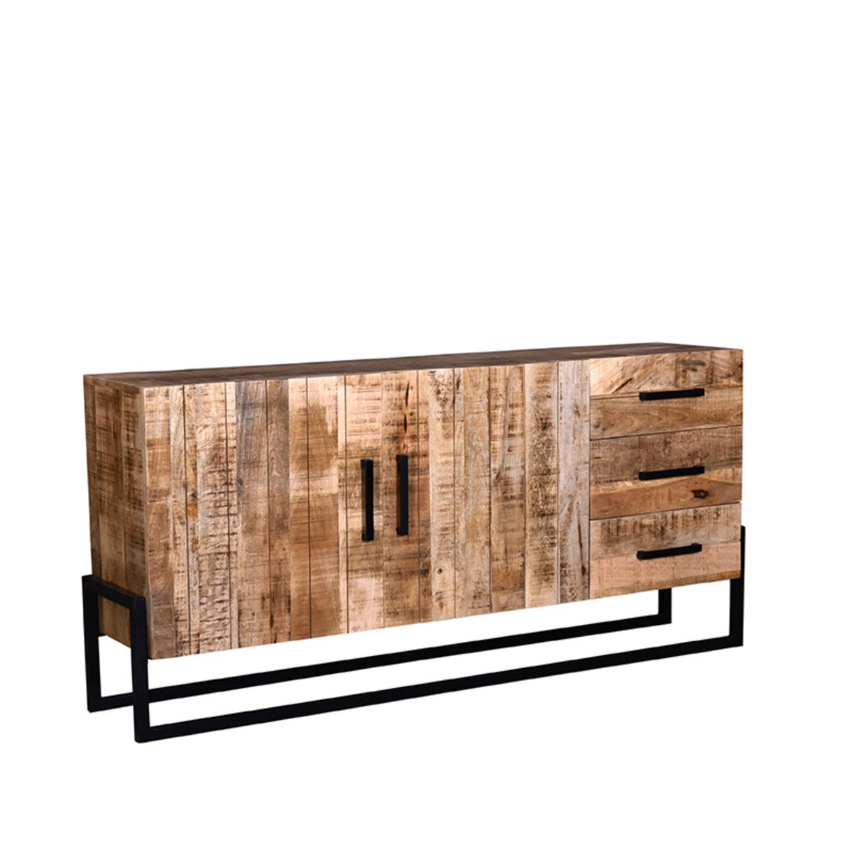  Dressoir Bolivia - Rough - Mangohout afbeelding 1