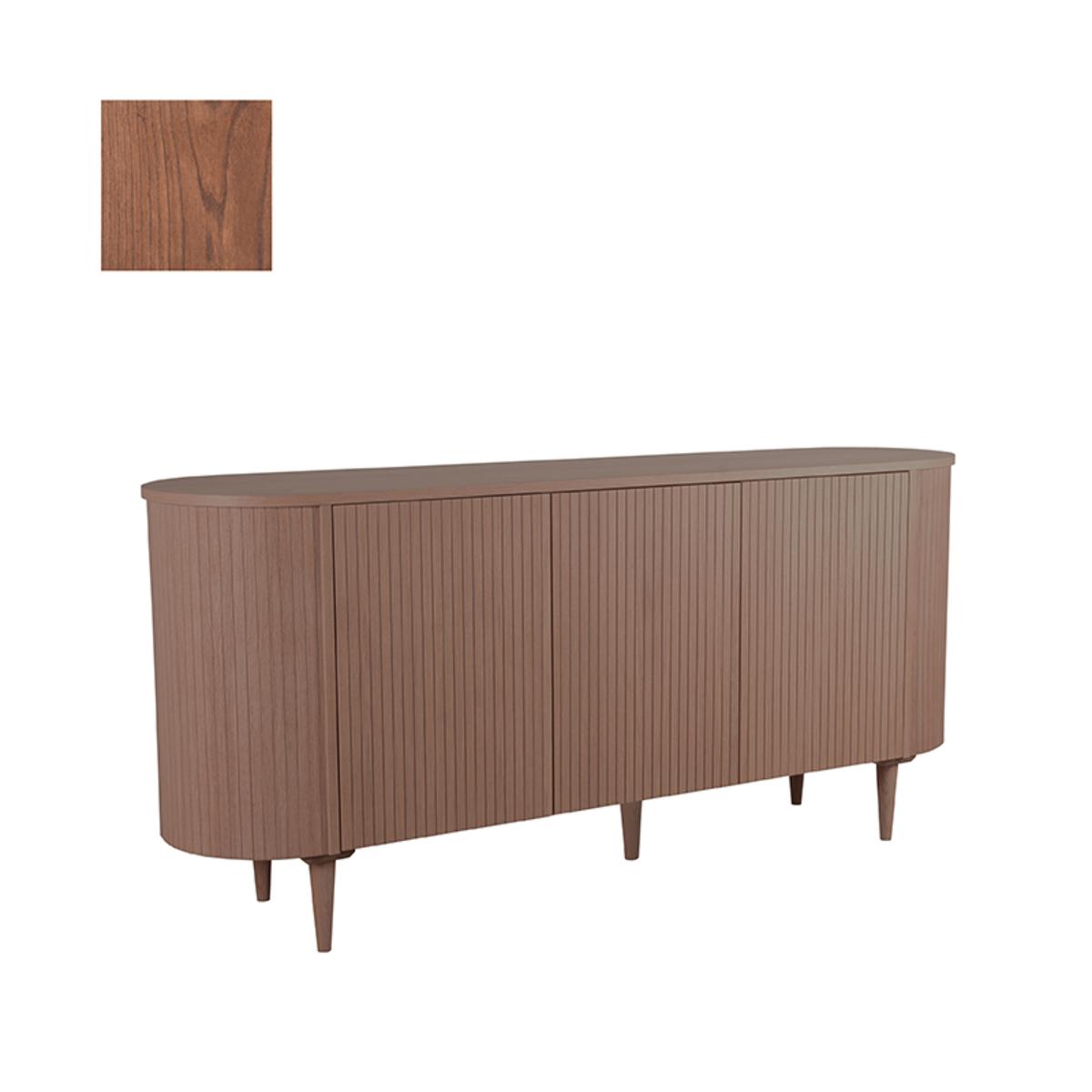 Dressoir Oliva - Walnoot - Eiken afbeelding 1  Dressoir Oliva - Walnoot - Eiken afbeelding 1