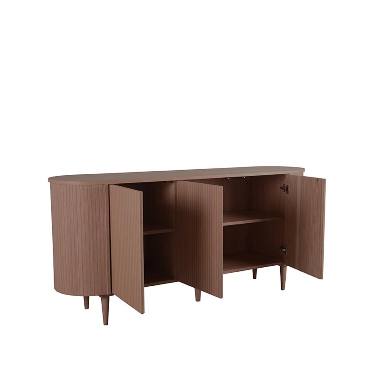 Dressoir Oliva - Walnoot - Eiken afbeelding 2  Dressoir Oliva - Walnoot - Eiken afbeelding 2