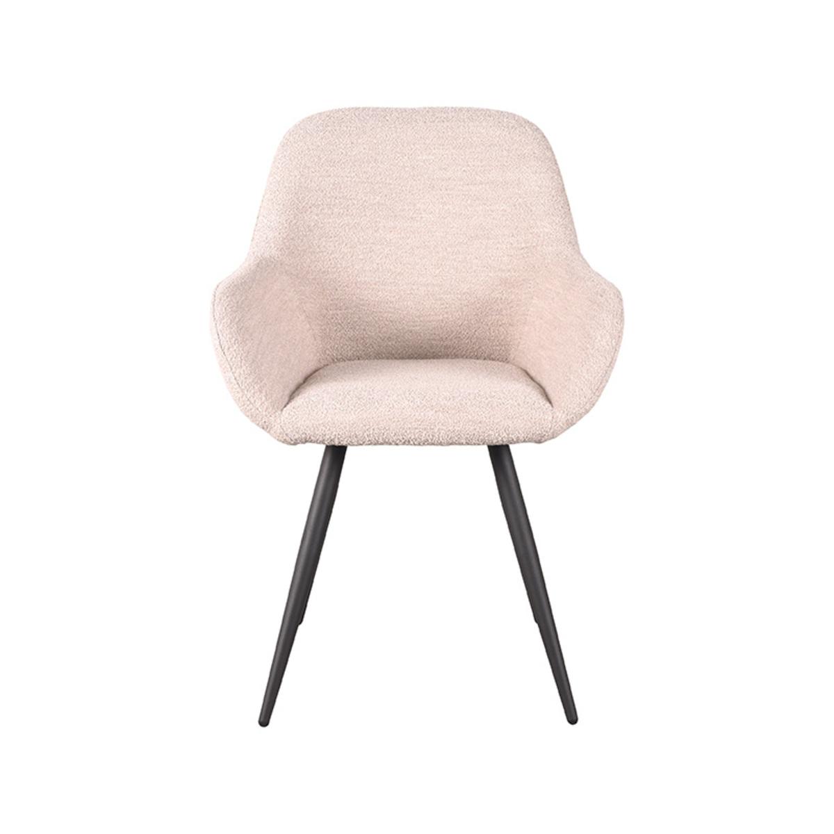 Eetkamerstoel Fender - Naturel - Boucle afbeelding 2  Eetkamerstoel Fender - Naturel - Boucle afbeelding 2