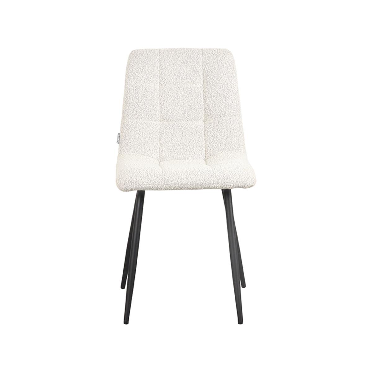 Eetkamerstoel Juul 54x45x89 cm - Naturel - Stof afbeelding 2  Eetkamerstoel Juul 54x45x89 cm - Naturel - Stof afbeelding 2