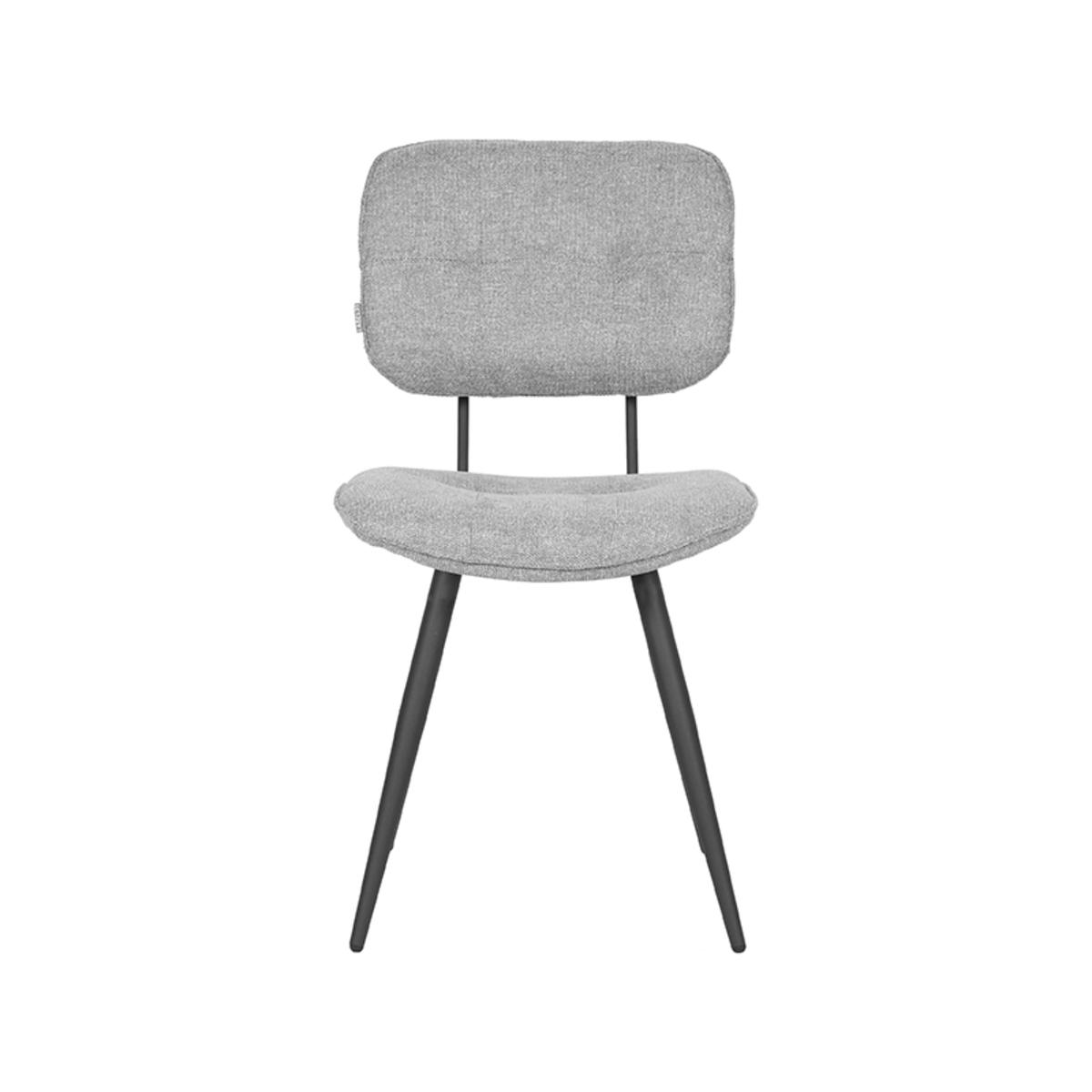 Eetkamerstoel Lux - Zinc - Weave afbeelding 2  Eetkamerstoel Lux - Zinc - Weave afbeelding 2