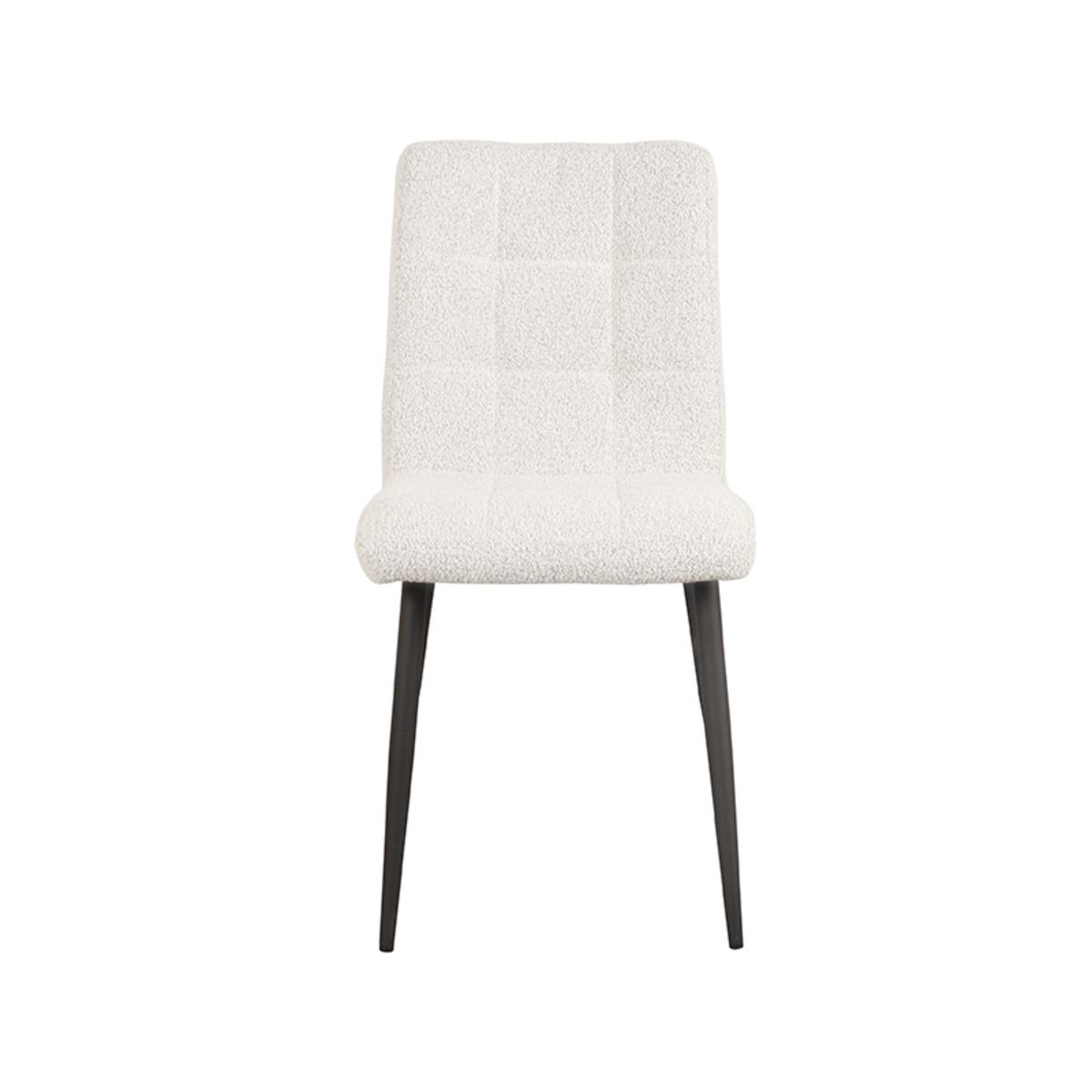 Eetkamerstoel Sam 57x45x86 cm - Naturel - Stof afbeelding 2  Eetkamerstoel Sam 57x45x86 cm - Naturel - Stof afbeelding 2