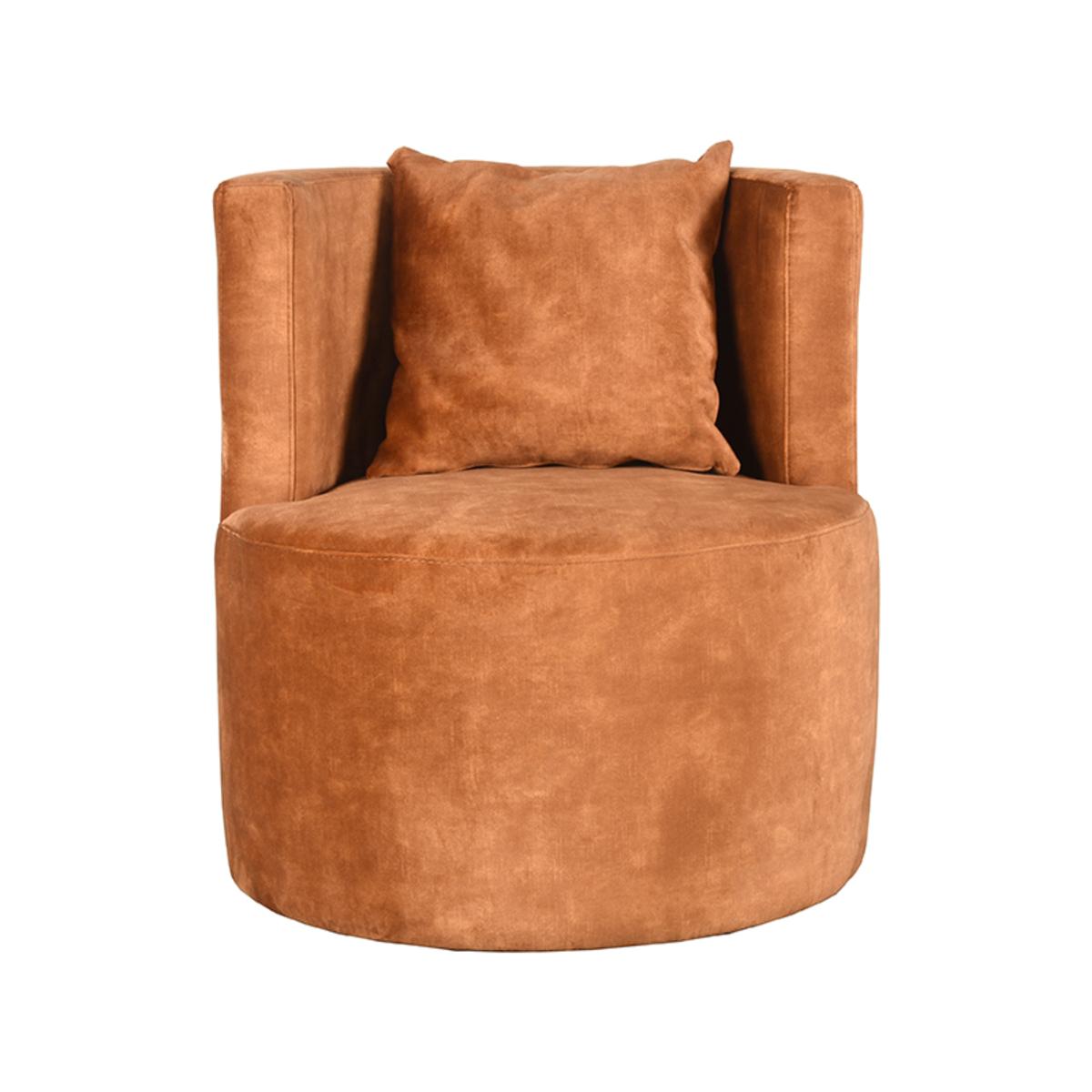  Fauteuil Evy - Oker - Velours afbeelding 2