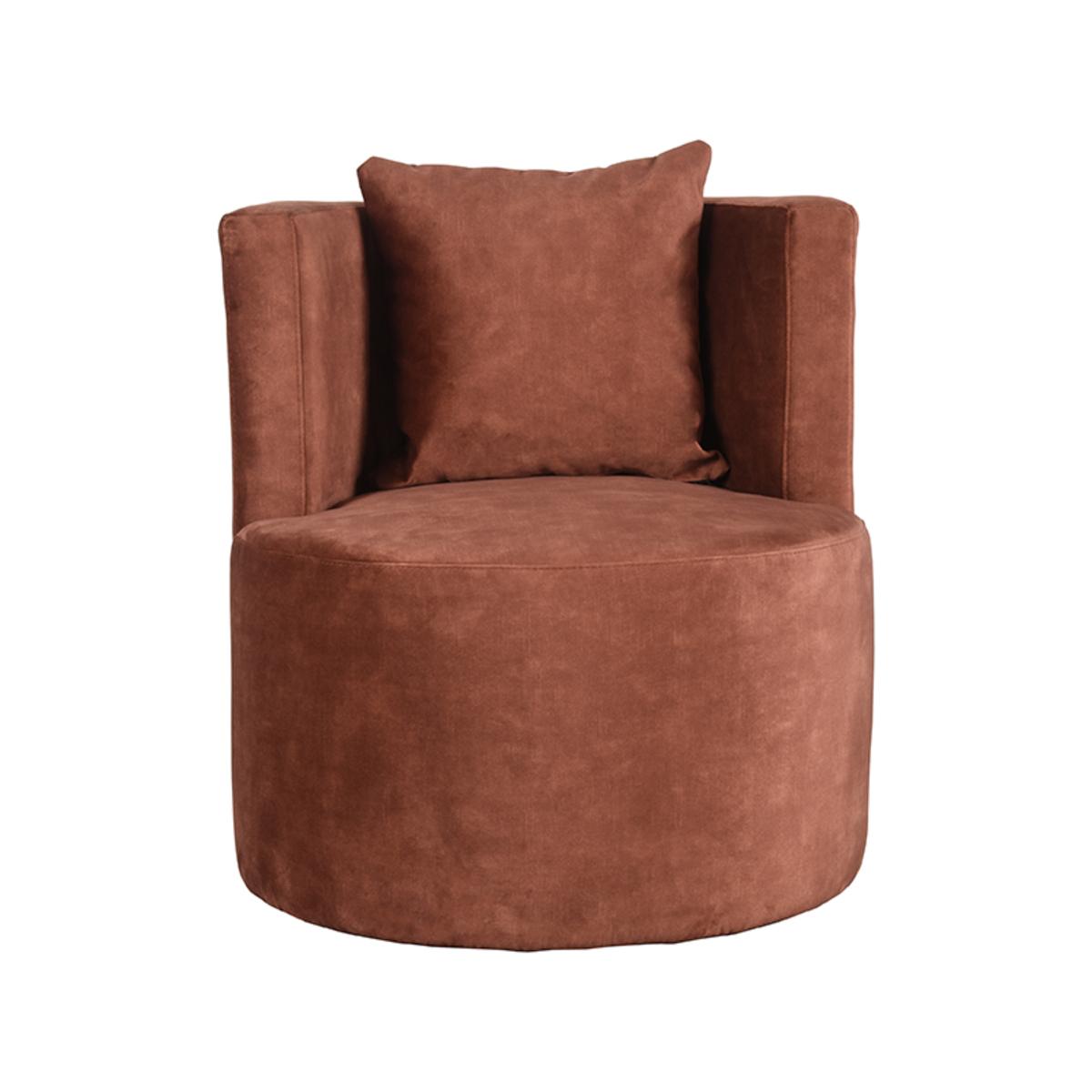  Fauteuil Evy - Rust - Velours afbeelding 2