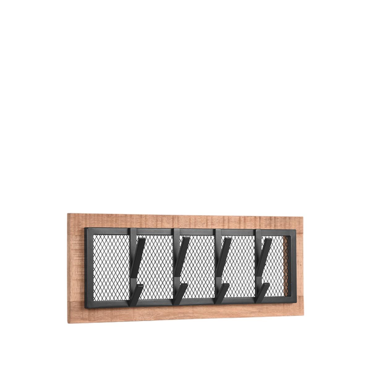  Kapstok Crude - Zwart - Mangohout - M afbeelding 1