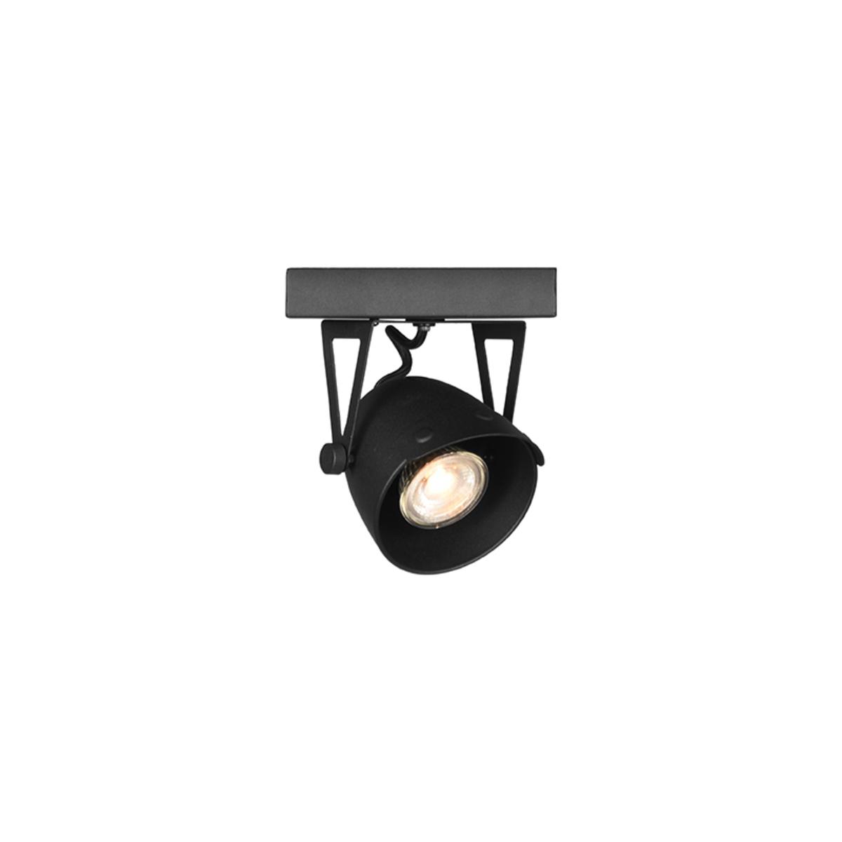  Spot Cap led - Zwart - Metaal - 1 Lichts afbeelding 1