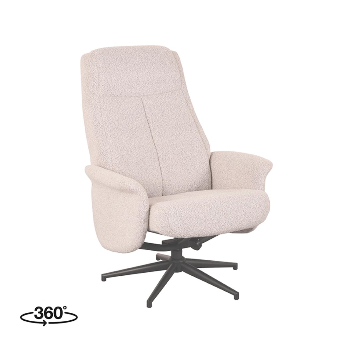  Fauteuil Bergen - Naturel - Boucle afbeelding 1