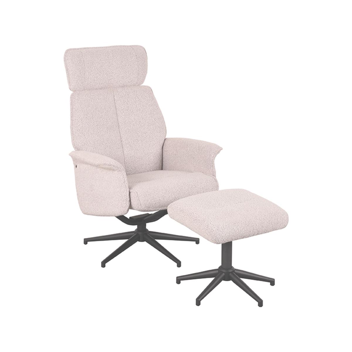  Fauteuil Verdal - Naturel - Boucle afbeelding 2