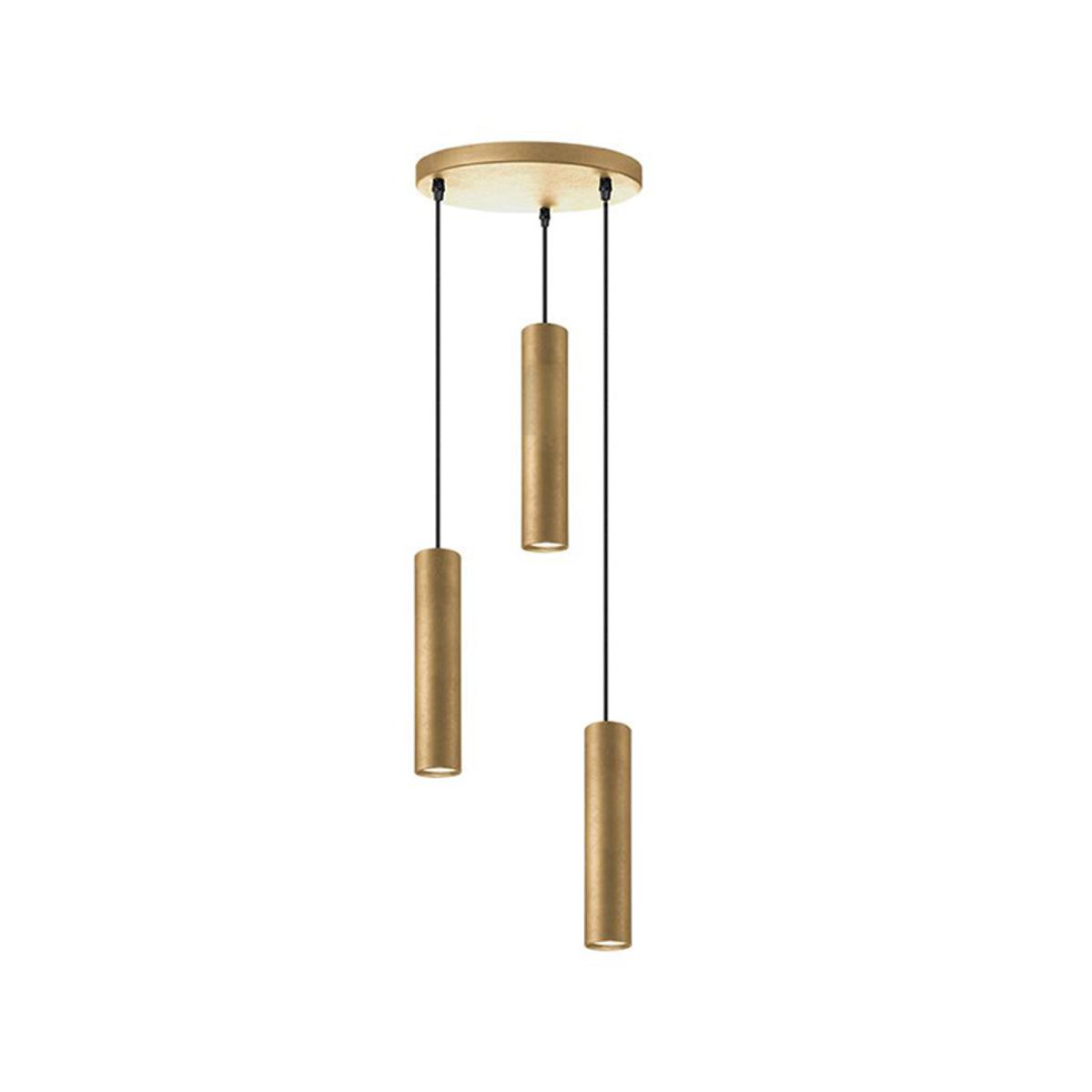  Hanglamp Ferroli - Antiek goud - Metaal afbeelding 1
