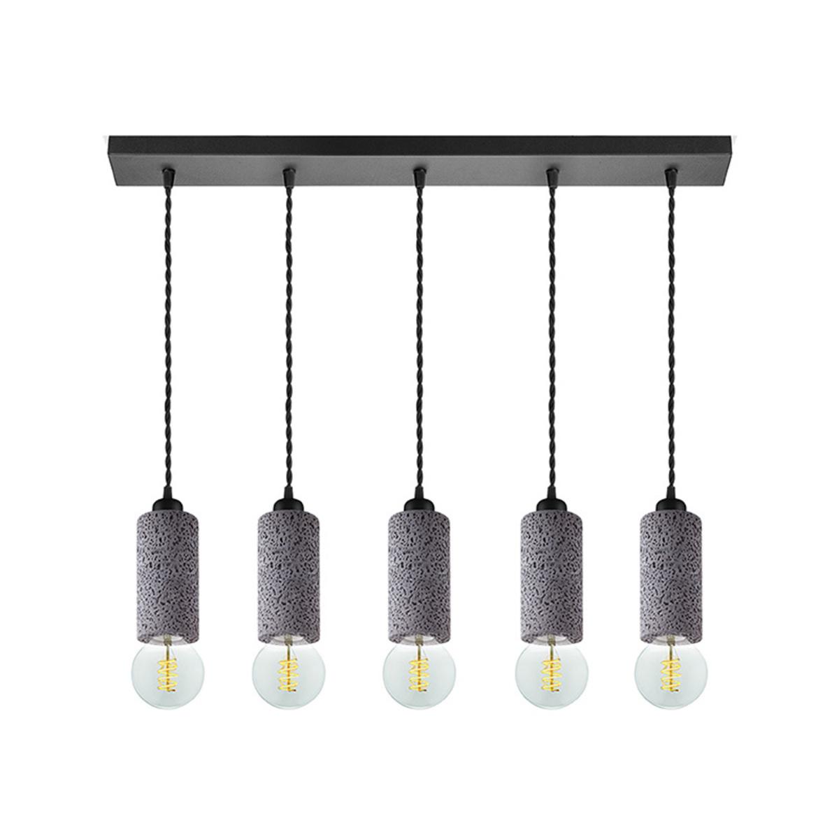  Hanglamp Fresco - Concrete - Beton afbeelding 1