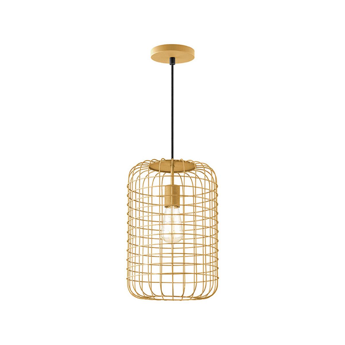  Hanglamp Solido 1-Lichts 26x26x150 cm - Goud - Metaal afbeelding 1