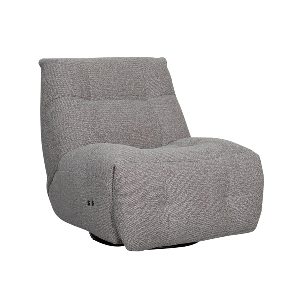  Fauteuil Relax &amp; Recharge - Truffel grijs - Boucle afbeelding 1