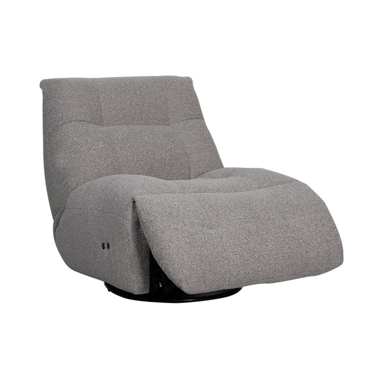  Fauteuil Relax &amp; Recharge - Truffel grijs - Boucle afbeelding 2