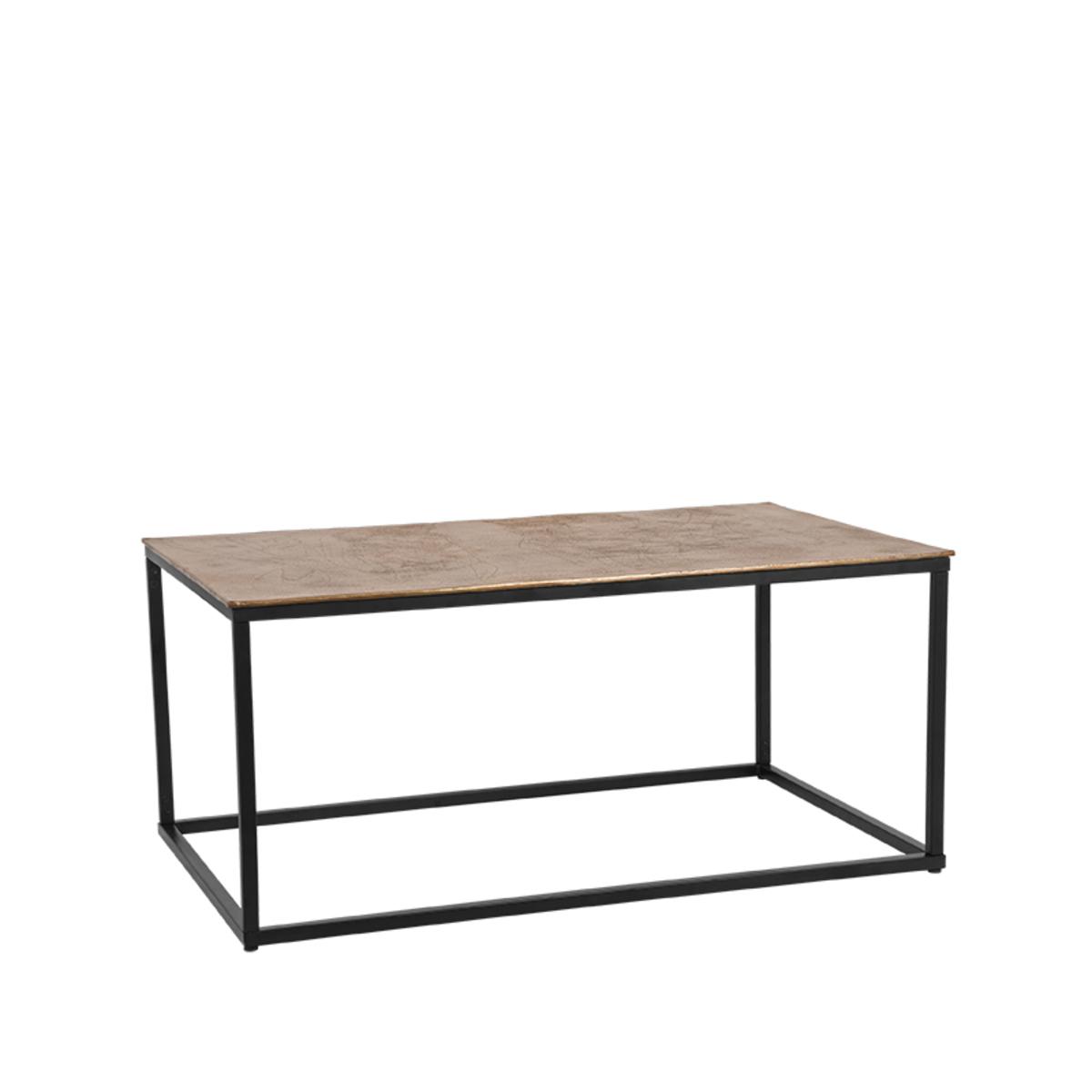  Salontafel Pride - Antiek goud - Metaal afbeelding 1