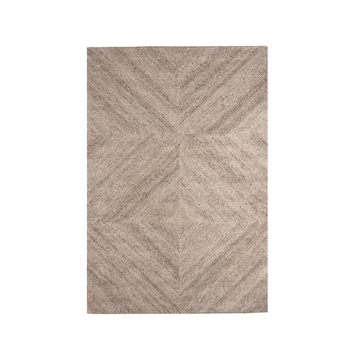 Vloerkleden Blendy - Taupe - Wol afbeelding 1