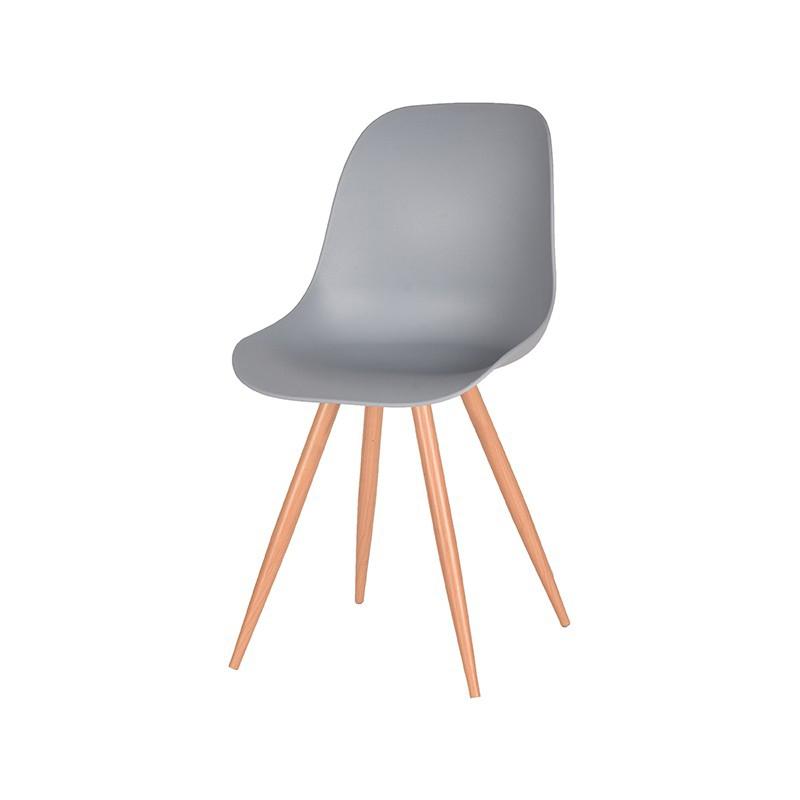 Eetkamerstoel Rimini - Grijs - Kunststof afbeelding 2  Eetkamerstoel Rimini - Grijs - Kunststof afbeelding 2