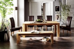 eettafel bank 160 cm