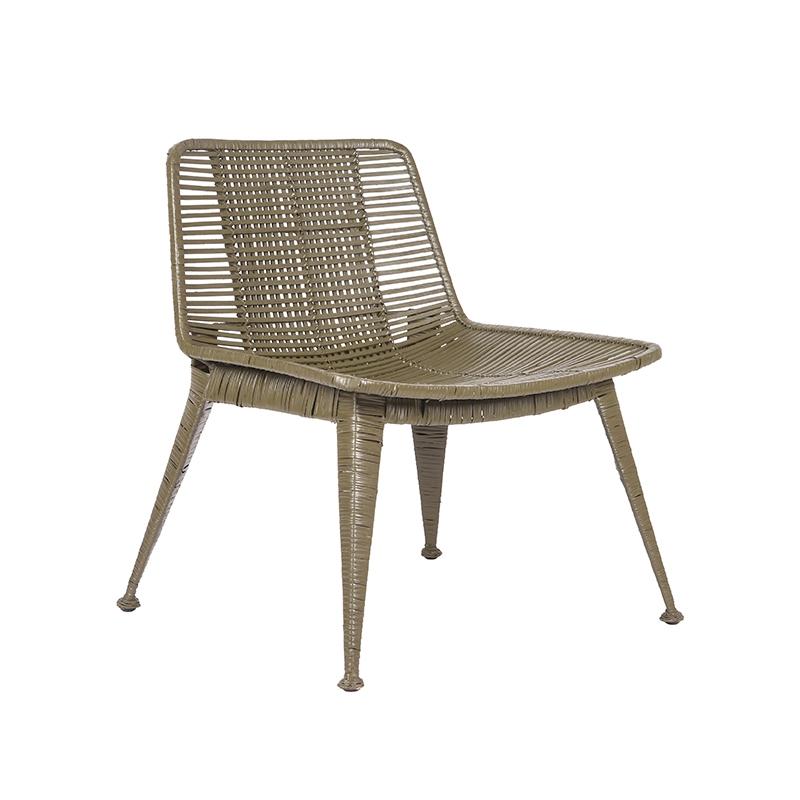  Fauteuil Rex - Army green - Rotan afbeelding 1