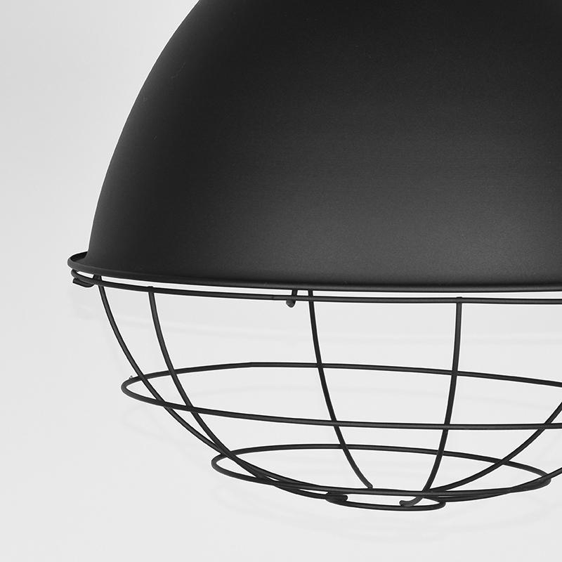  Hanglamp Korf - Zwart - Metaal - M afbeelding 2