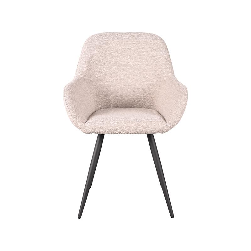 Eetkamerstoel Fender - Naturel - Boucle afbeelding 2  Eetkamerstoel Fender - Naturel - Boucle afbeelding 2