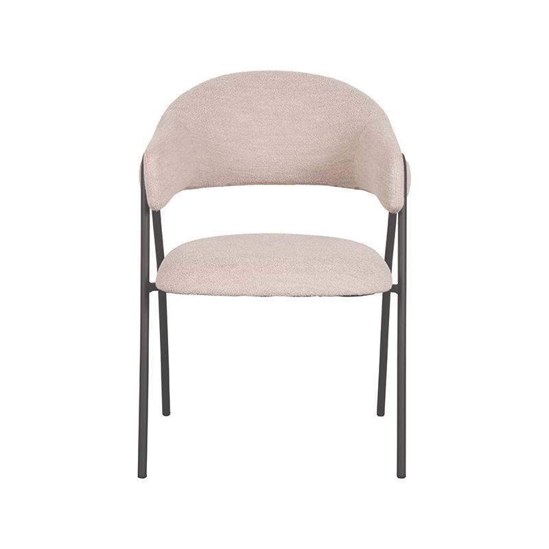 Eetkamerstoel Lowen - Naturel - Boucle afbeelding 2  Eetkamerstoel Lowen - Naturel - Boucle afbeelding 2