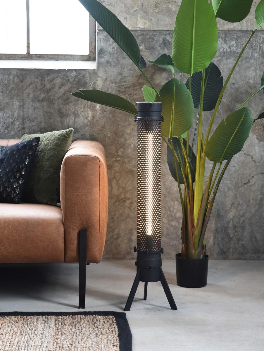  Tafellamp Tube - Zwart - Metaal afbeelding 2