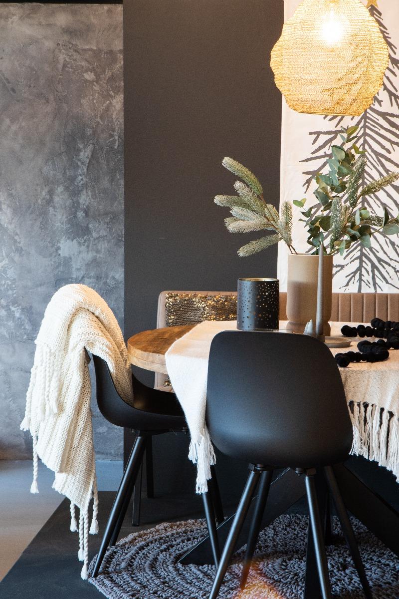 Eetkamerstoel Monza - Zwart - Kunststof afbeelding 2  Eetkamerstoel Monza - Zwart - Kunststof afbeelding 2