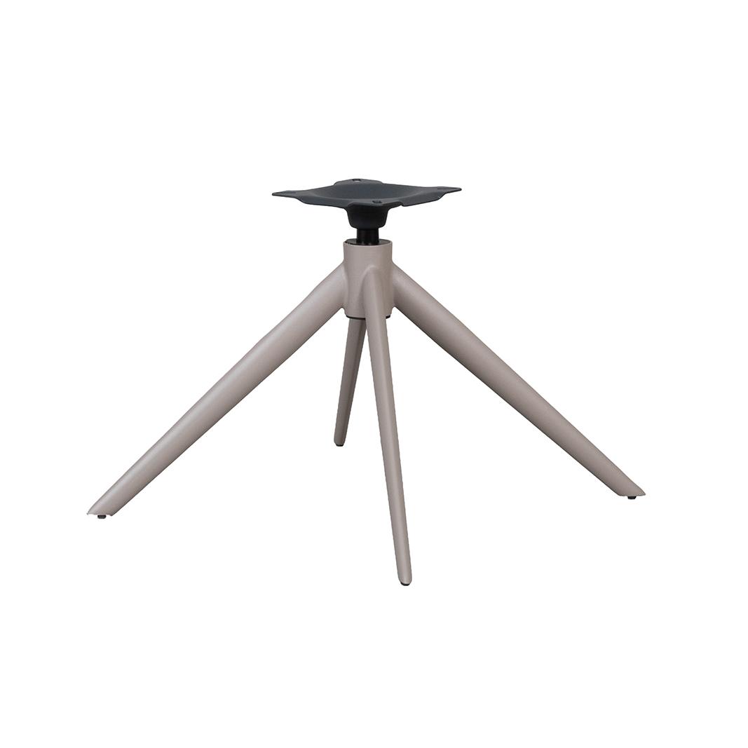  Eetkamerstoel Mix and Match - Taupe - Metaal - One Size afbeelding 1