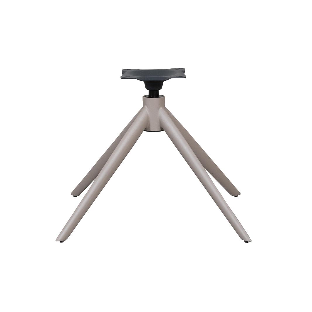  Eetkamerstoel Mix and Match - Taupe - Metaal - One Size afbeelding 2