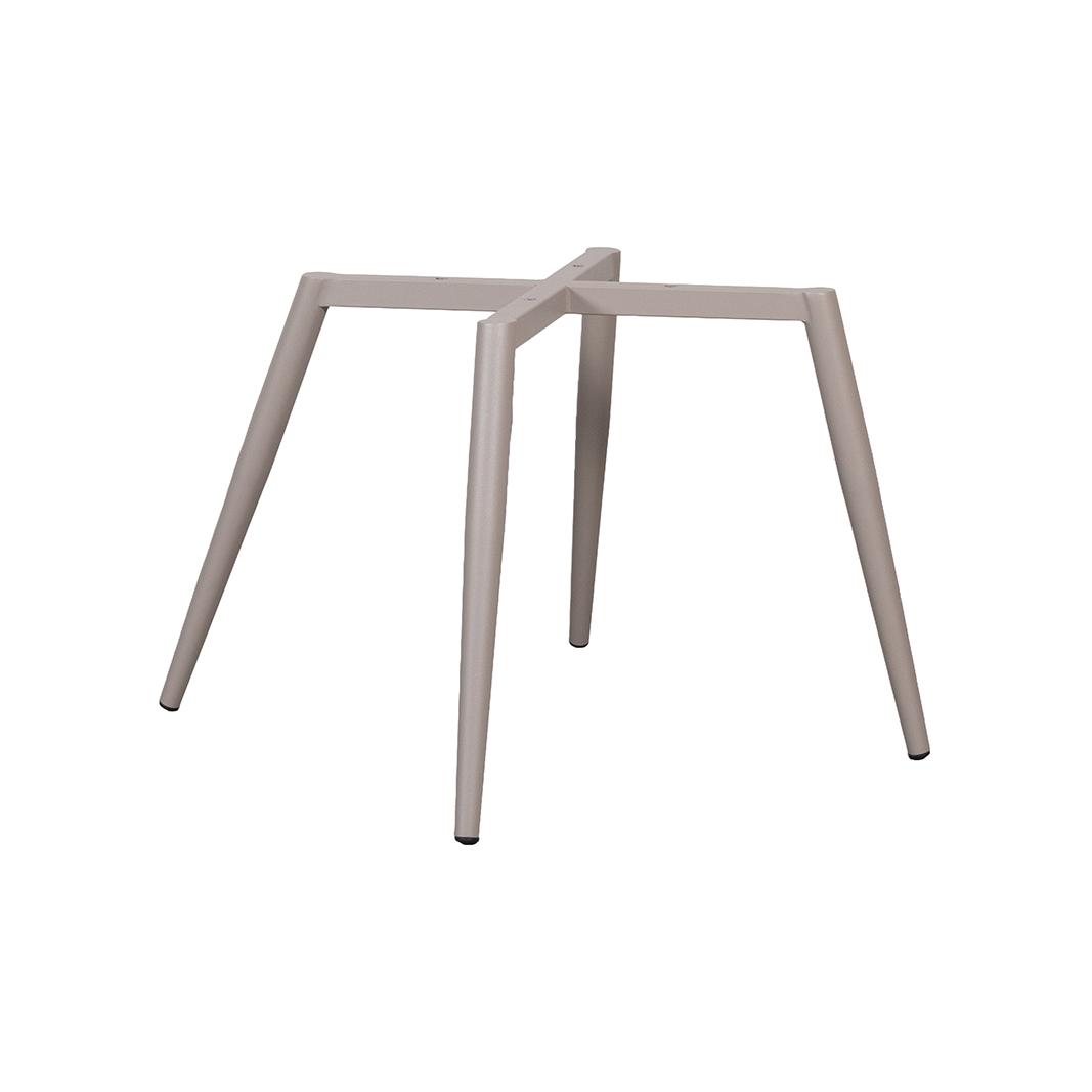  Eetkamerstoel Mix and Match - Taupe - Metaal - One Size afbeelding 1