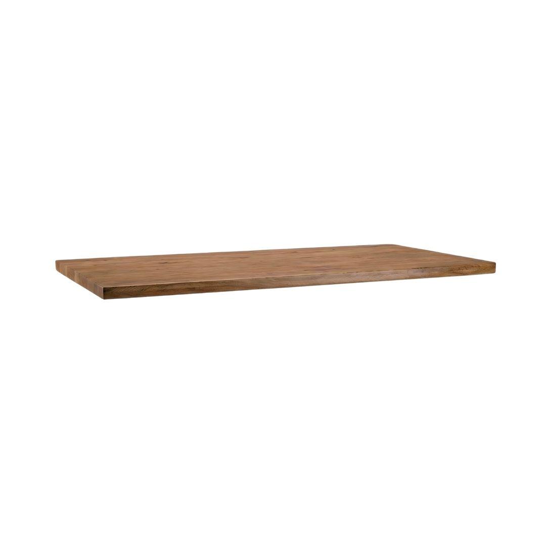  Eetkamertafel Tafelblad Rechthoek - Nature Smooth - Mangohout - 180 cm - Rechthoek afbeelding 1