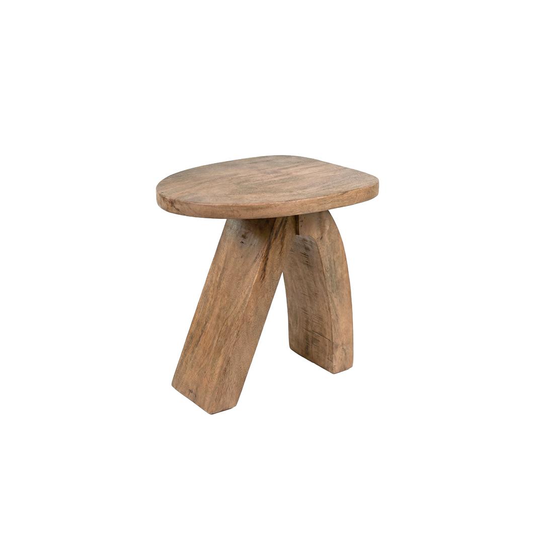  Salontafel Ava - Nature Smooth - Mangohout - 40 cm afbeelding 1