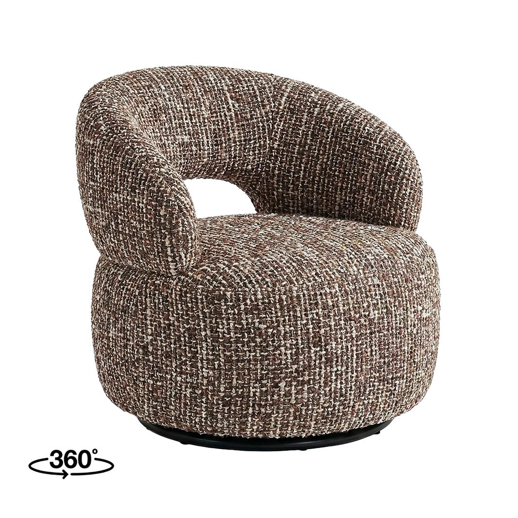 Fauteuil Nusanna - Cherry Chocolate - Silencio - One Size afbeelding 2