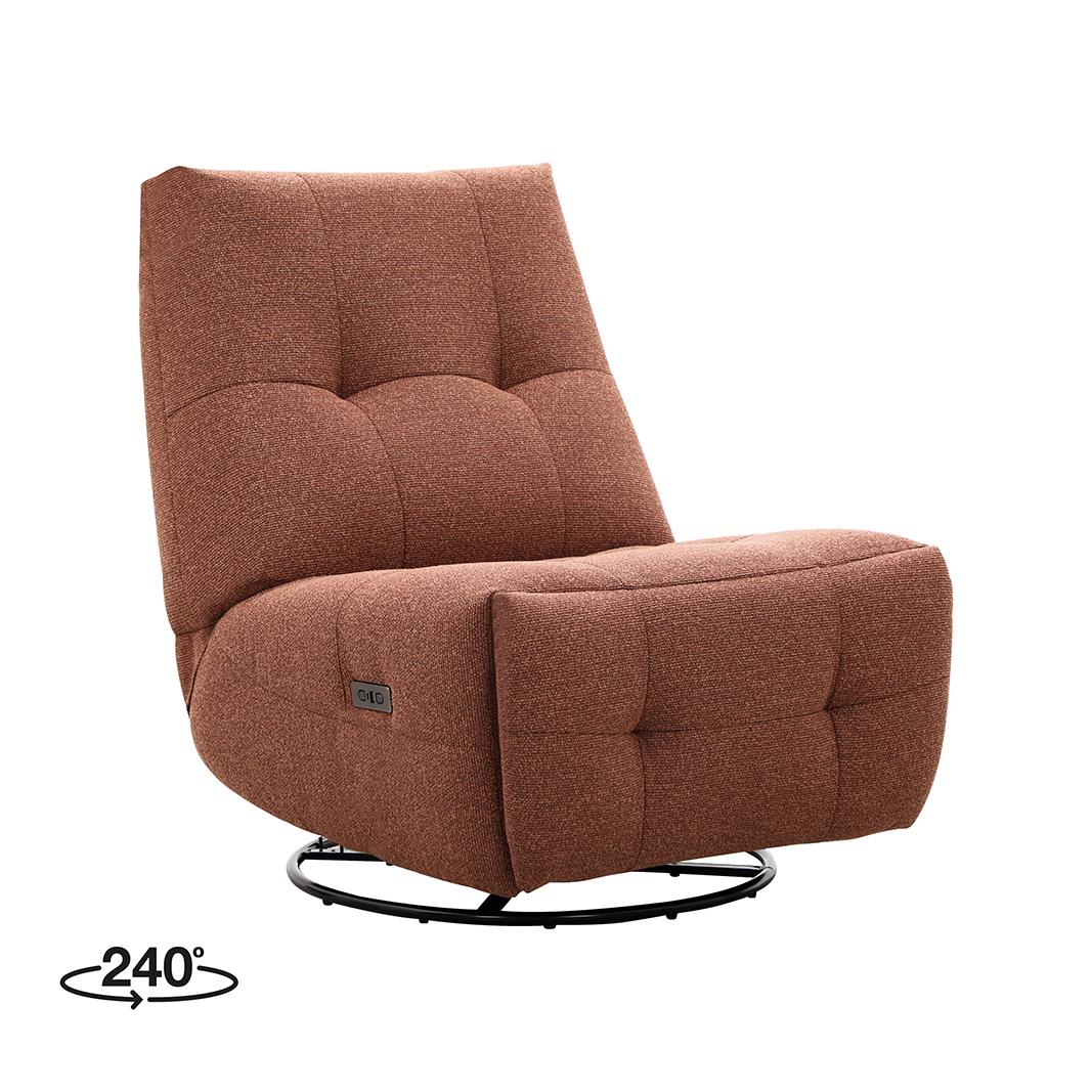  Fauteuil Snooze Lounge - Coral - Majestic Weave afbeelding 1