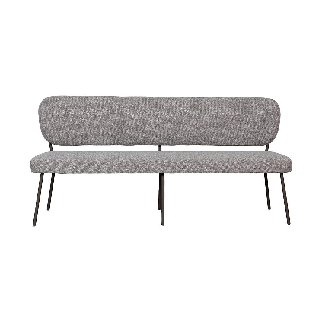  Eetkamerbank Singapore - Mushroom - Royal Boucle - 220 cm afbeelding 2