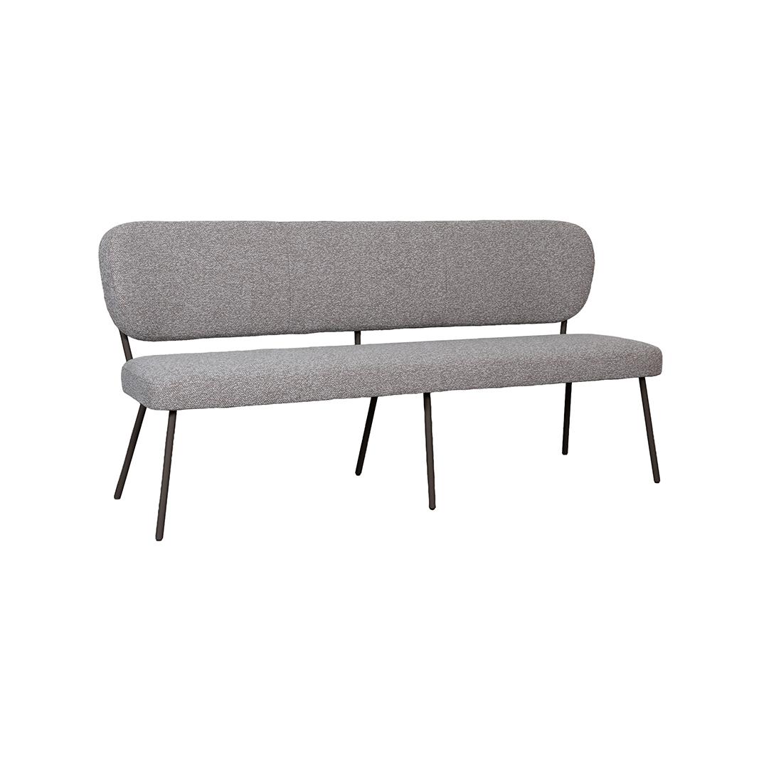  Eetkamerbank Singapore - Mushroom - Royal Boucle - 190 cm afbeelding 1