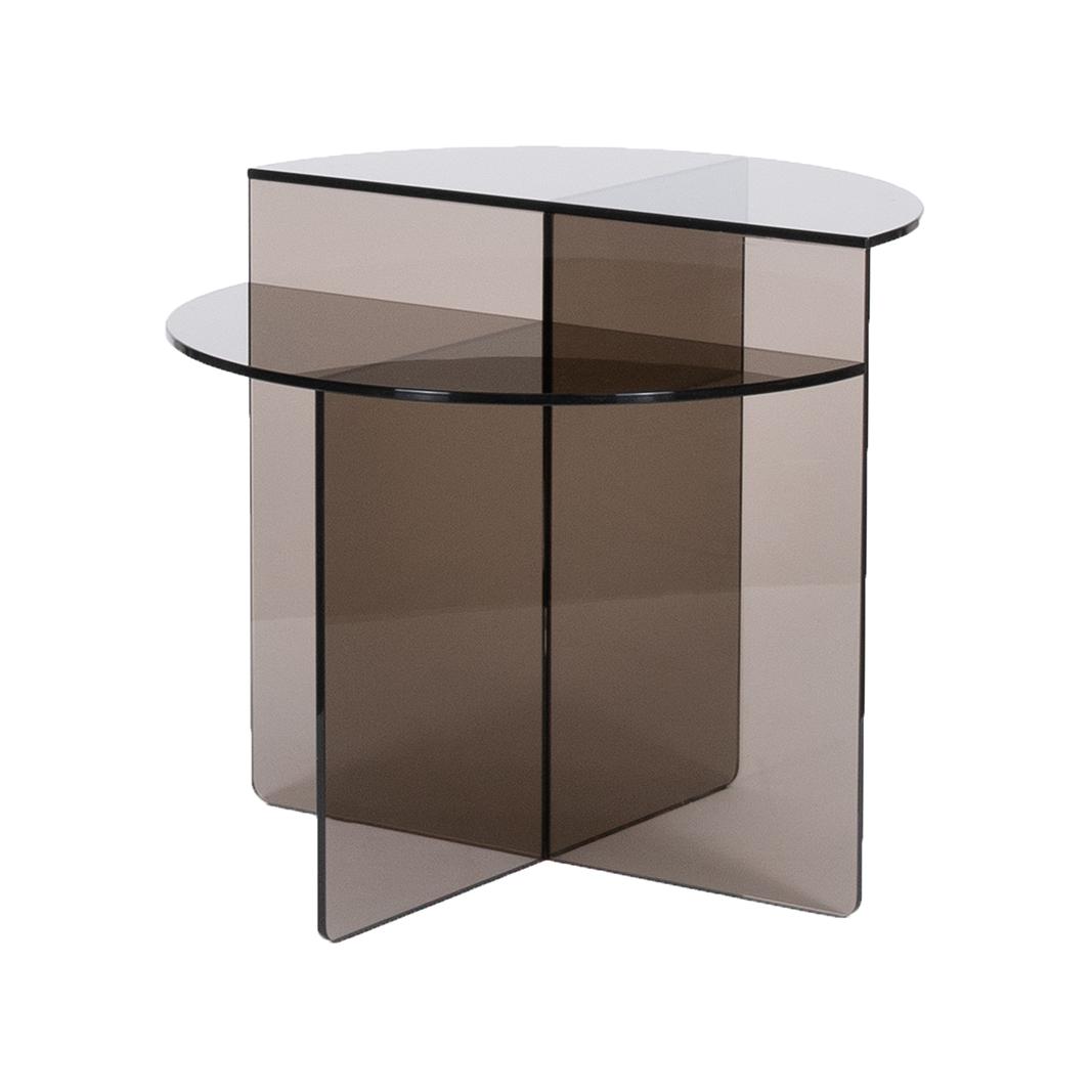  Bijzettafel Rosa - - Glas afbeelding 1